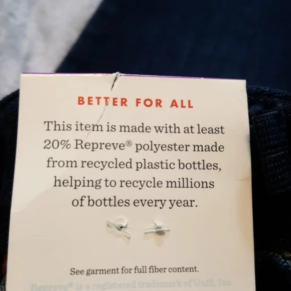 Cat and Jack girls navy blue skinny jeans - Picture 7 of 7